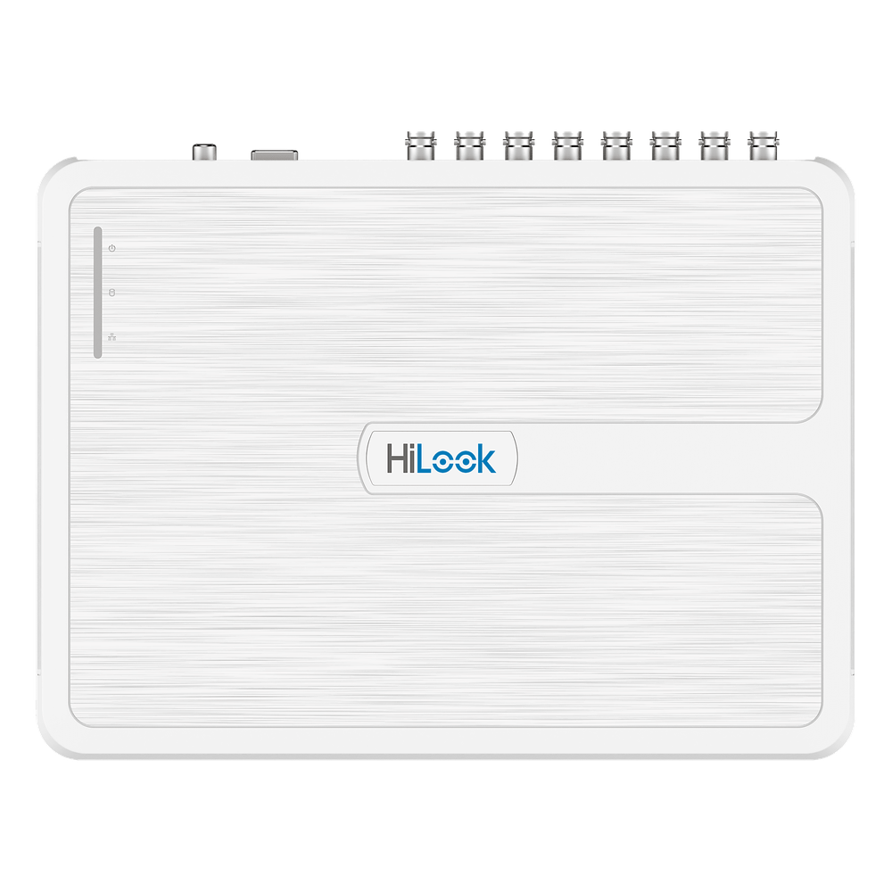 DVR 16 Canales TurboHD + 2 Canales IP / 2 Megapíxel (1080p) Lite / Acusense Lite (Evita Falsas Alarmas) / Audio Bidireccional y Coaxitron / 1 Bahía