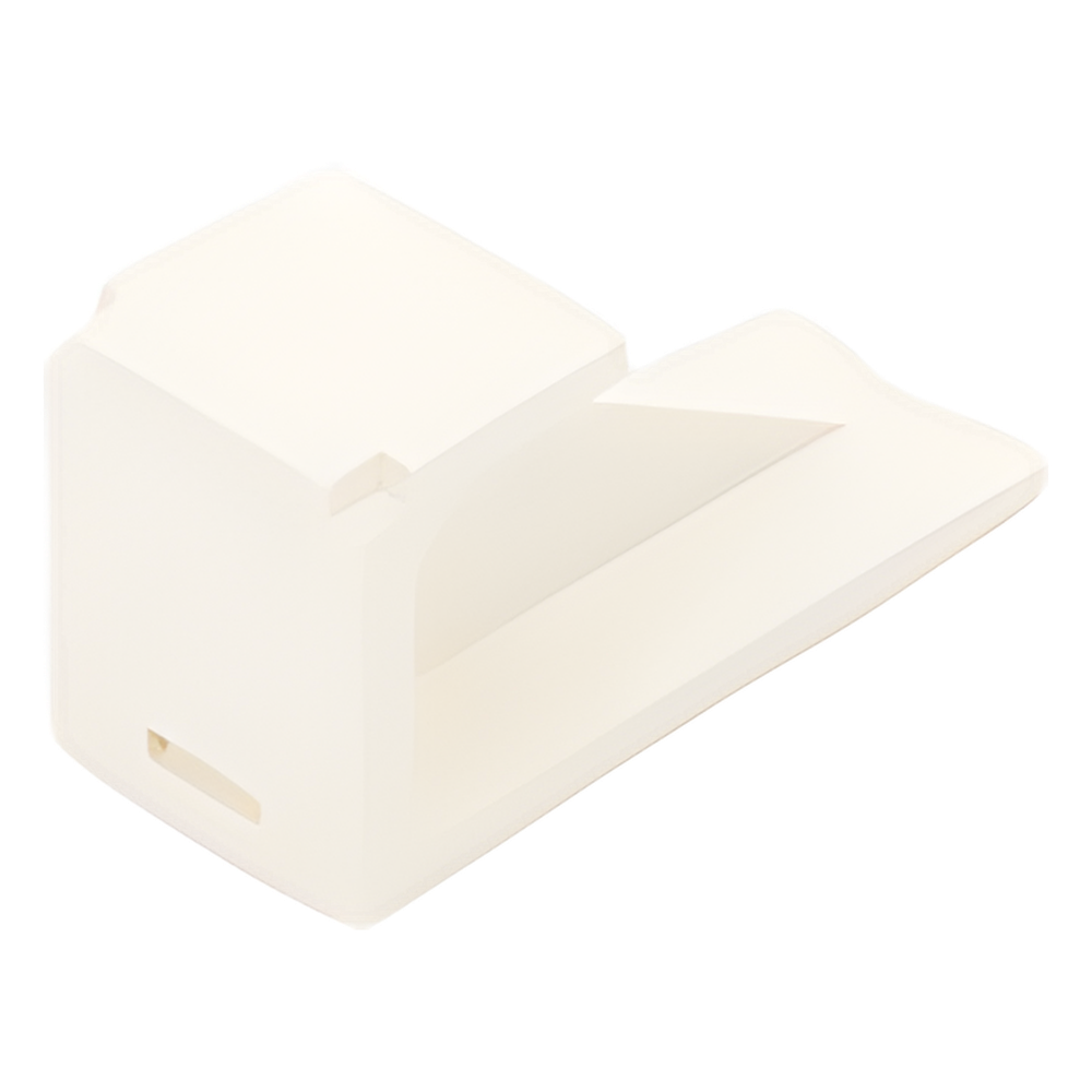 Módulo de Tapa Ciega (Inserto Ciego), Mini-Com, Color Blanco Mate, 1 Pieza