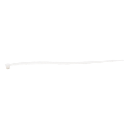Cincho de plástico, Color Natural, 3.5 x 150 mm, Ideal para sujeción de cables (Bolsa con 100 piezas)