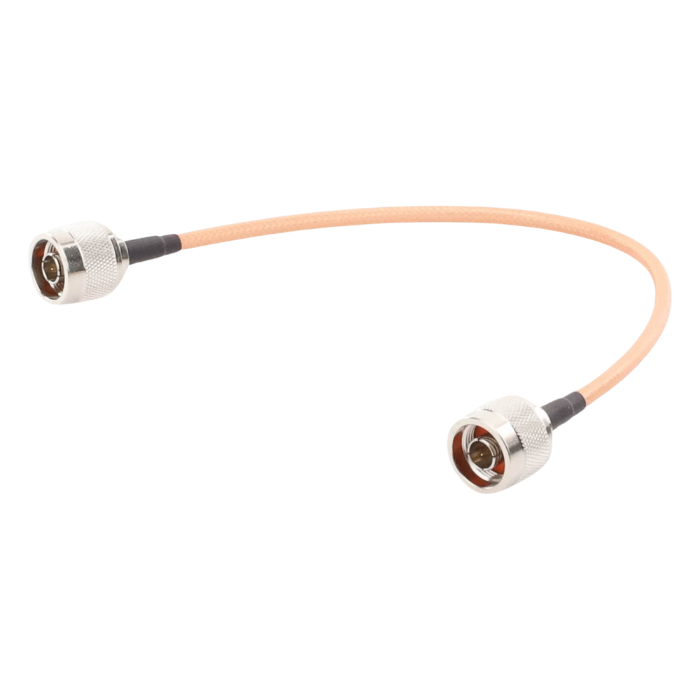 Jumper con Cable LP142 de 30 cm (11.81 pulgadas), con Conectores N Macho a N Macho