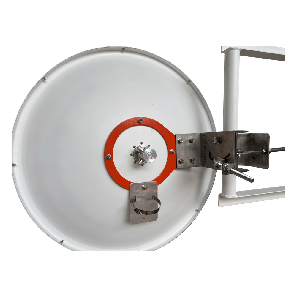 Antena Direccional / 2 ft / 5.9-7 GHz / Ganancia 32 dBi / SLANT de 45 ° y 90° / Incluye Jumpers con conector N-Macho a RPSMA / montaje y radomo