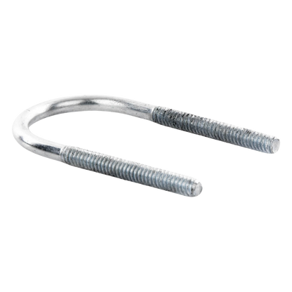 Abrazadera tipo U de 1", con acabado Electro Zinc, no incluye tuercas y arandelas