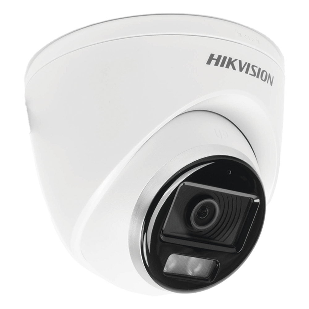 [ColorVu] Turret TURBOHD 3K (5 Megapixel) / Micrófono Integrado / Lente 3.6 mm / Imagen a Color 24/7 / 40 mts Luz Blanca / Exterior IP67 / dWDR / 4