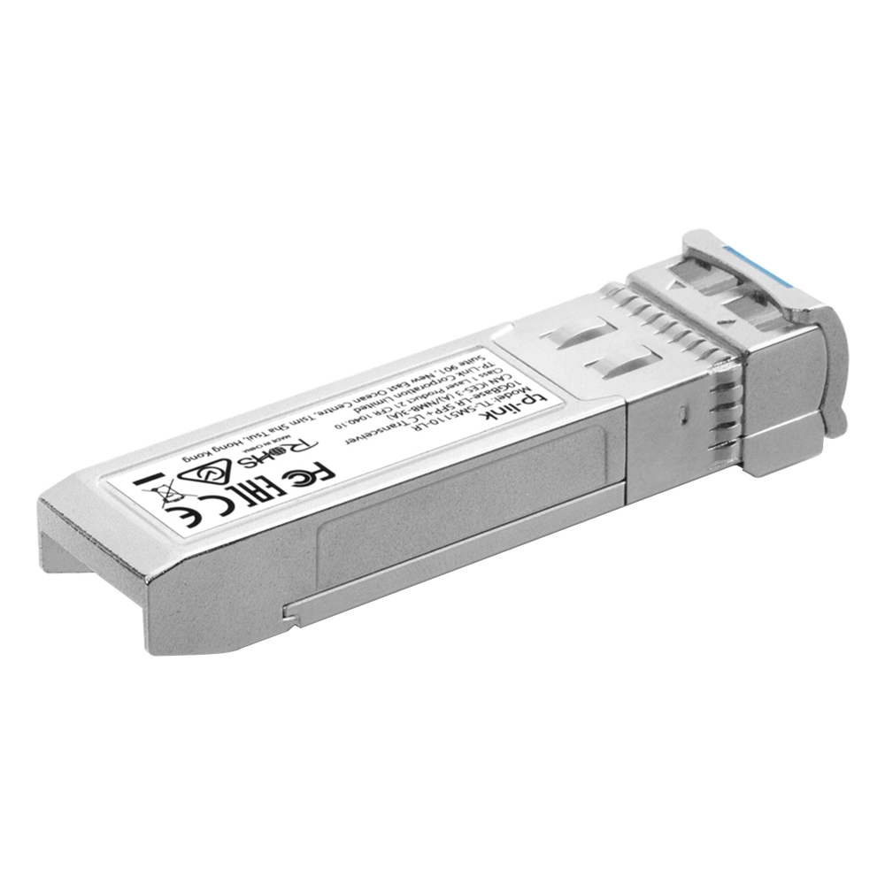 Transceptor mini-GBIC SFP+ / Duplex Monomodo 10GBase / Distancia 10 km / Conector LC