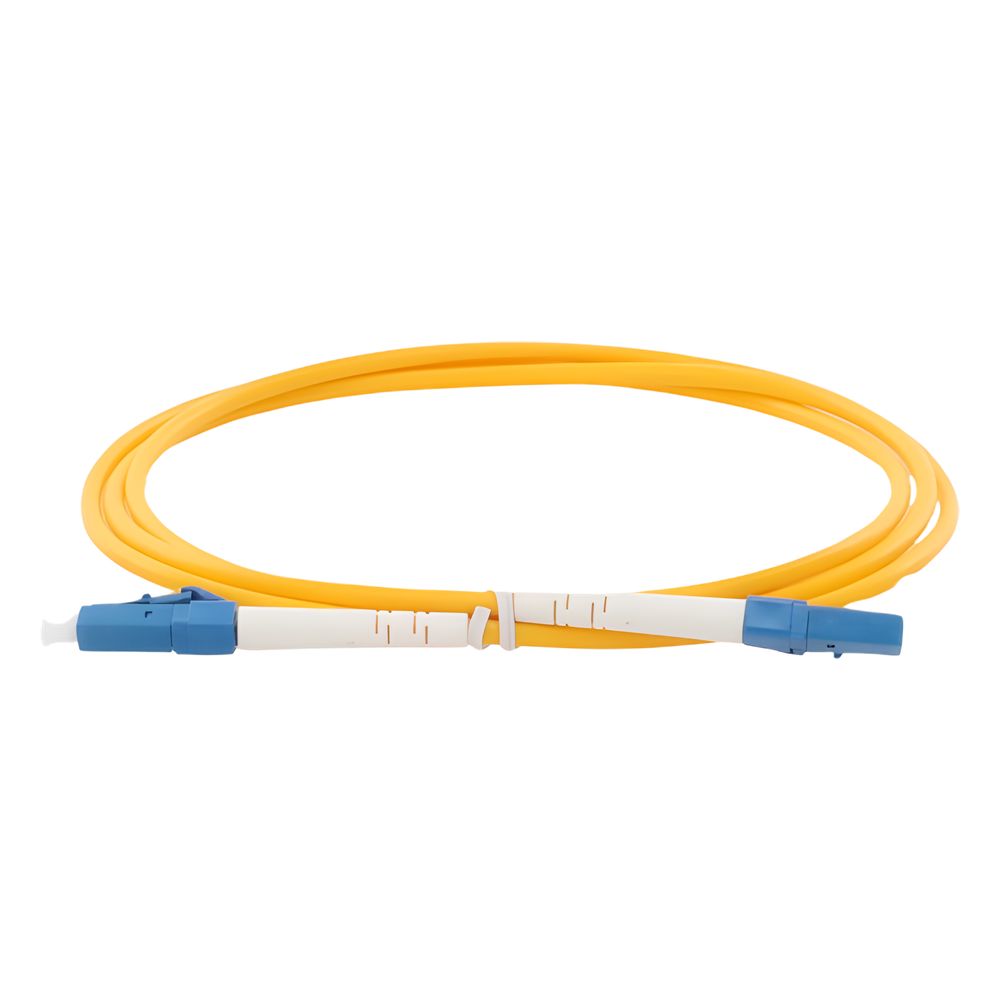 Jumper de Fibra Óptica Monomodo LC/UPC-LC/UPC Simplex de 1 Metro (3.28 Pies), 3mm