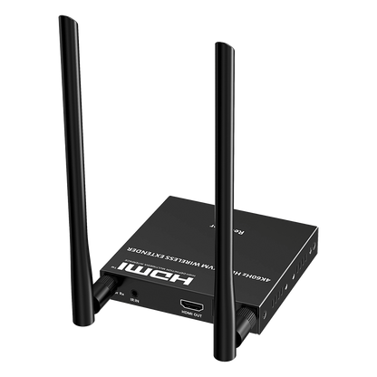 Extensor Inalámbrico | 4K@60Hz | Transmisión hasta 50m | Solo Rx | Transferencia IR | Emparejamiento SSID | Compatible TT699KVMV2.0