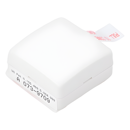 Sensor de impacto inalámbrico para vidrio, se coloca directamente sobre el cristal sin ajustes, compatible con paneles VISTA de la serie 5800