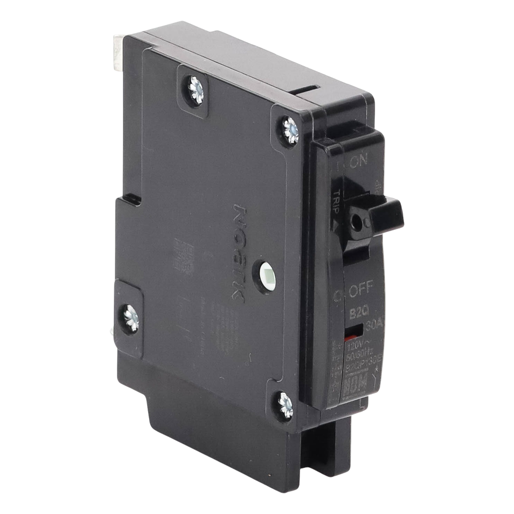 Interruptor Termomagnético Enchufable, Serie: B2Q, 1P, 30A, 120/240V (SKU:1002265)
