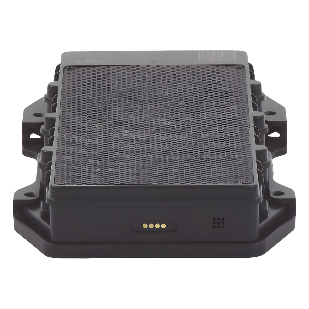 Rastreador GPS Vehicular 4G LTE con Carga Solar / Localizador Semiautónomo para Contenedores y Tráilers / Alarma de Sabotaje Audible / Batería de