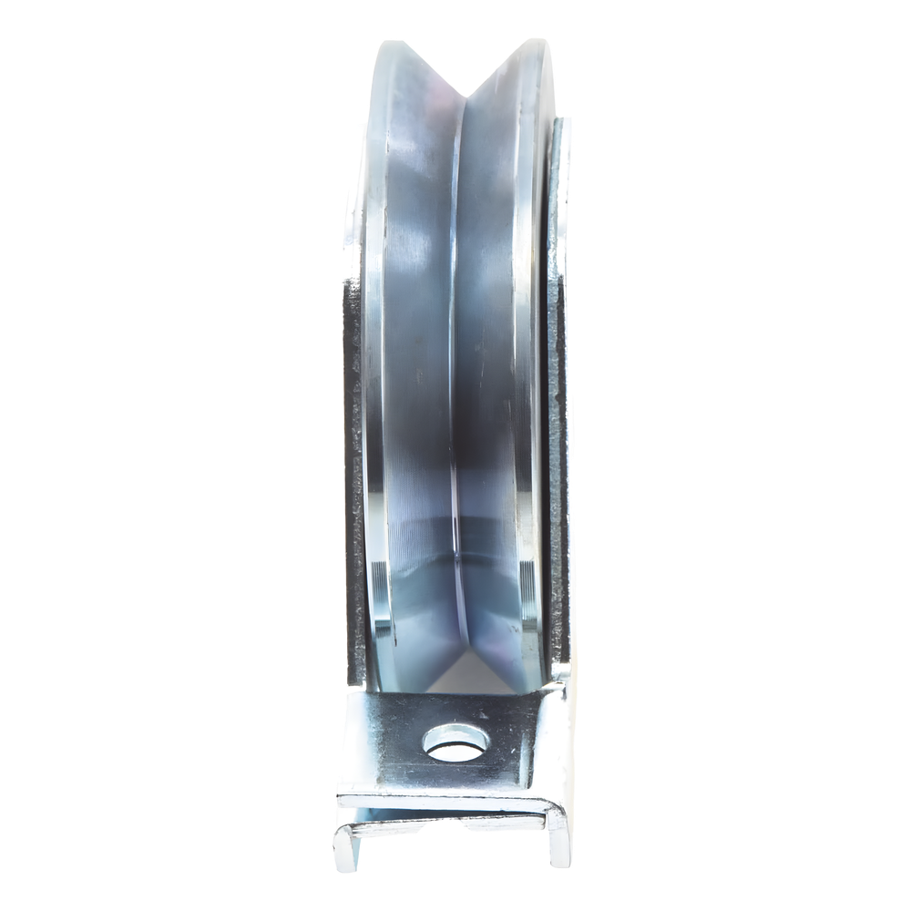 336V - Rueda de 10 cm / Capacidad Para Puertas de Hasta 380 kg / Canal Tipo "V"