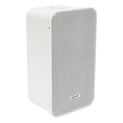 Altavoz Tipo Columna | 20 Watts | 100 V | Rejilla de Metal | Color Blanco | Montaje en L | Exterior IP66