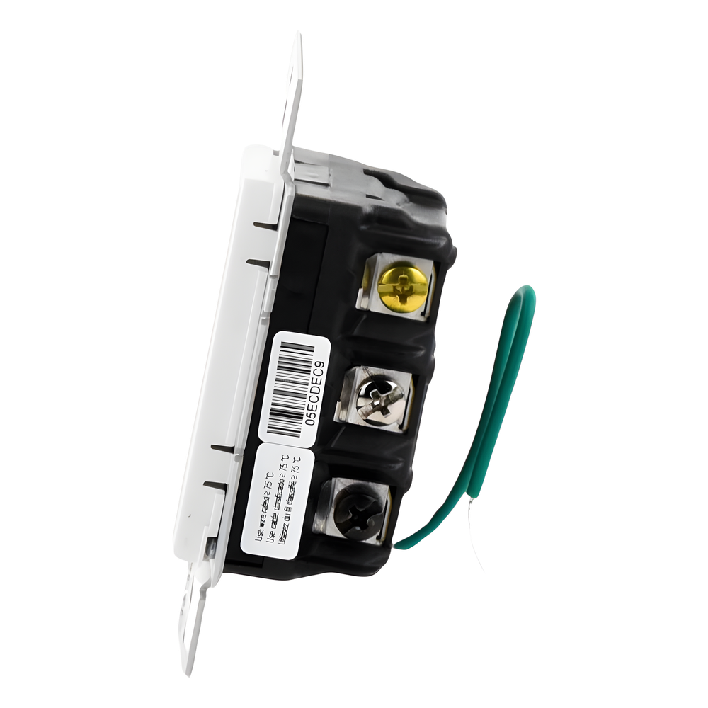 Interruptor electrónico Maestro de encendido/apagado, 8 A en iluminación y motores de 1/4 HP, 120 V, un polo o multilocalización, requiere neutro