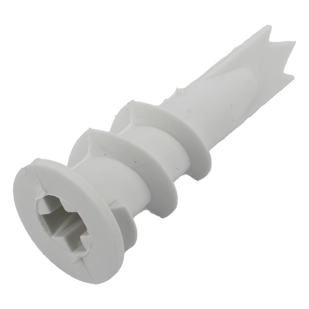 Kit de 10 taquetes autoperforables y 10 tornillos 10mm x 1 1/2" (1301-05002)