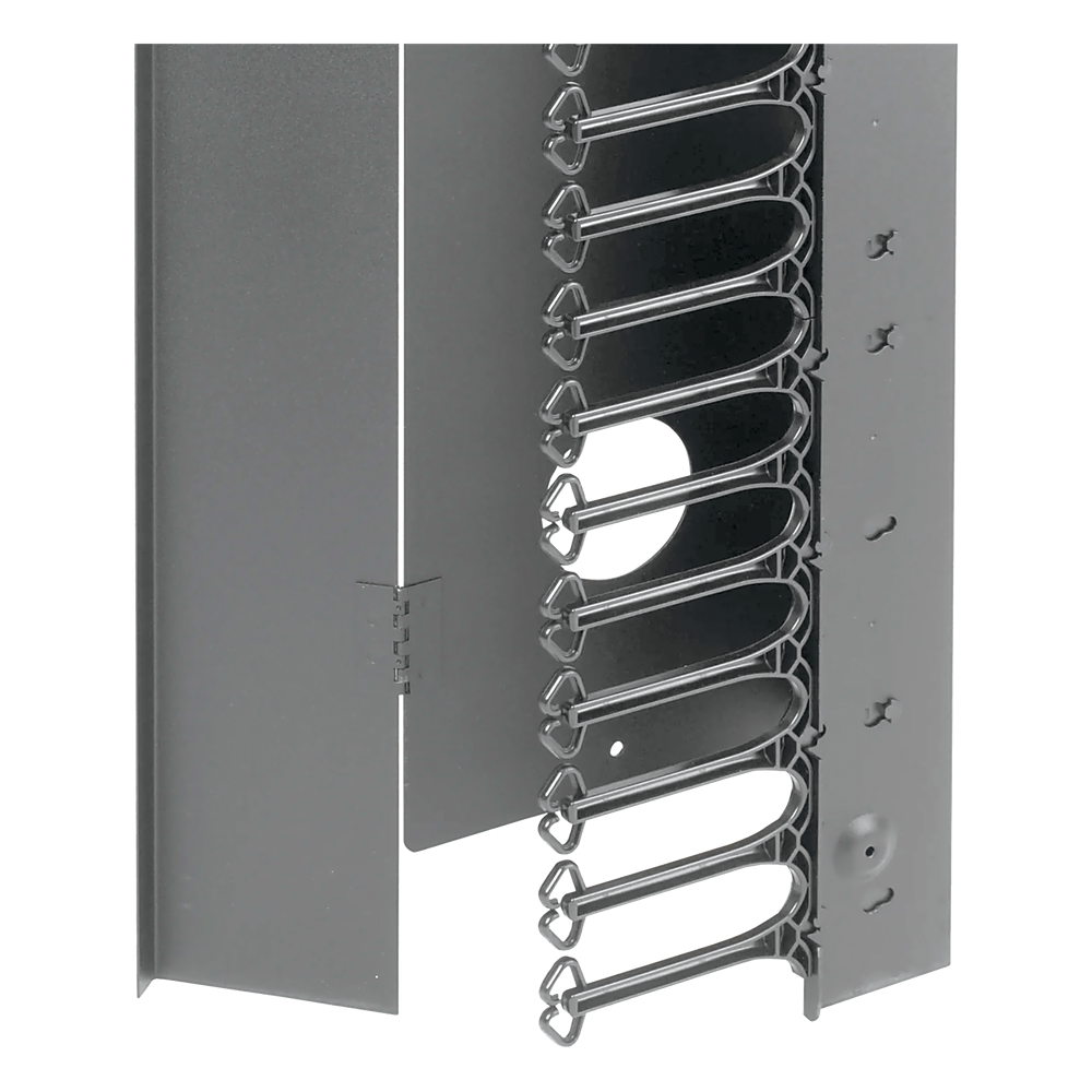 Gabinete Rack ProLine ConnecTek 42 UR 2000 x 800 x 1200 mm con Capacidad 1134 kg Acero, Color Negro Con Organizadores Laterales Frontal y Traseros