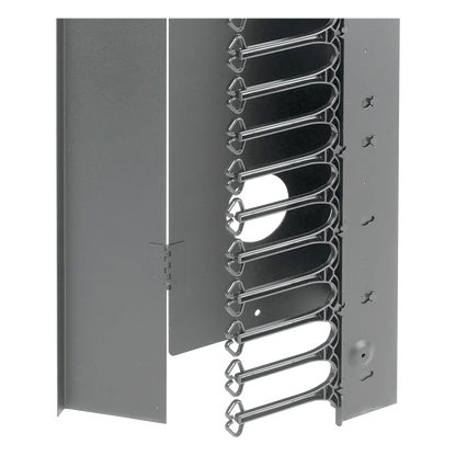 Gabinete Rack ProLine ConnecTek 42 UR 2000 x 800 x 1200 mm con Capacidad 1134 kg Acero, Color Negro Con Organizadores Laterales Frontal y Traseros