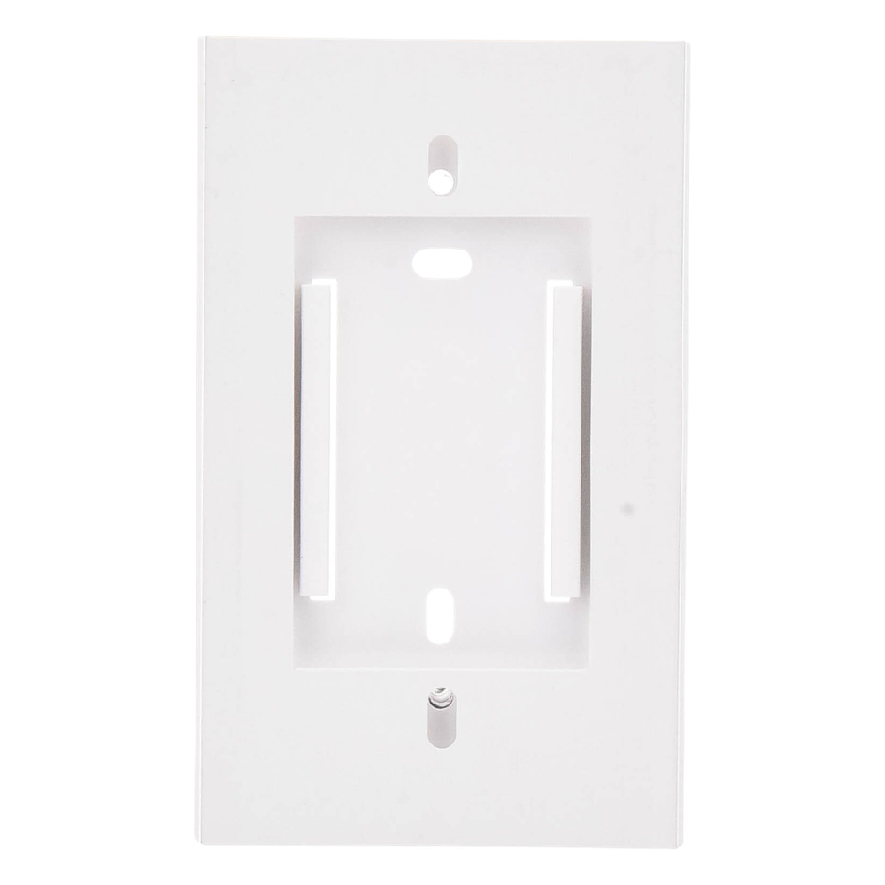 Soporte y tapa universal color blanco de PVC auto extinguible, para canaleta TEK100 (5595-10001)