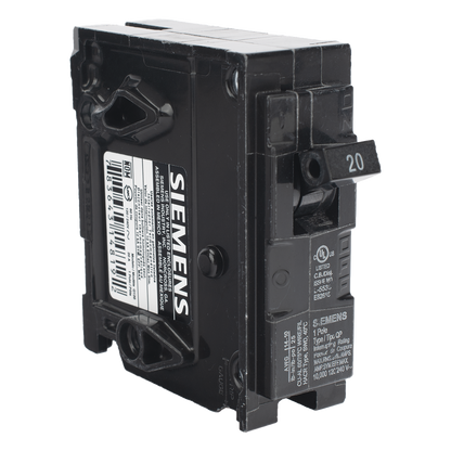 Interruptor automático enchufable tipo QP 1 polos, 20 amp
