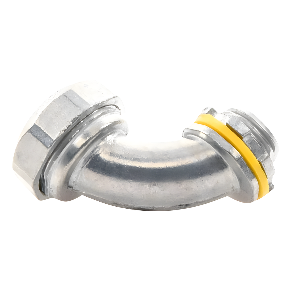 Conector Curvo para tubo tipo Liquidtight de 1/2" (13 mm). Compatible con ANC-COT12.