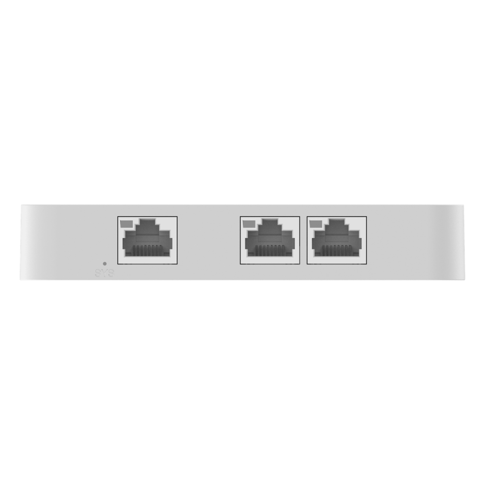 Switch No Administrable PoE-In 3 Puertos / 2 Puertos PoE+ 10/100BASE-T / 1 Puerto PoE-In 10/100BASE-T / Presupuesto PoE 30 W / Switching 0.6 Gbps