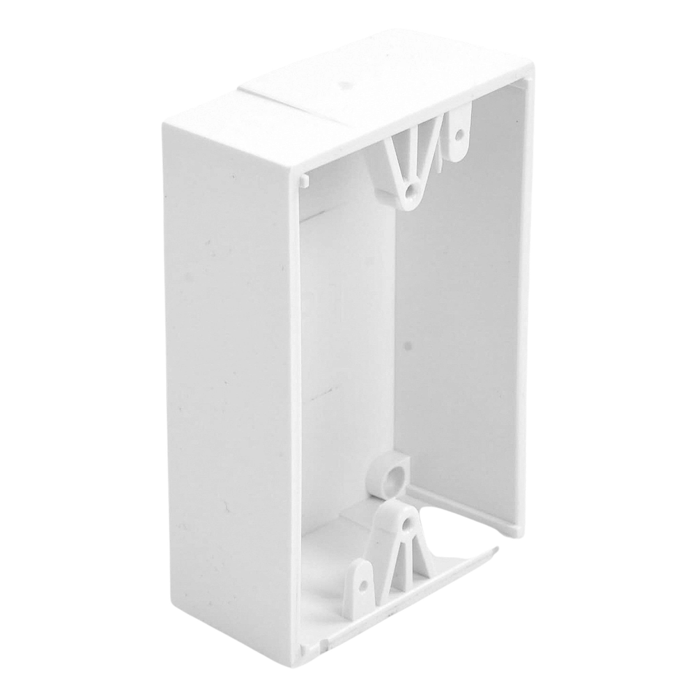 Caja trasera de montaje color blanco para Estaciones de Parada STOPPER