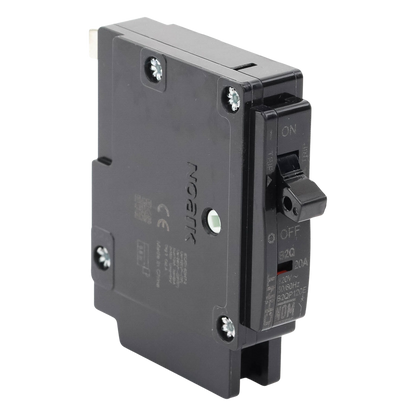 Interruptor Termomagnético Enchufable, Serie: B2Q, 1P, 20A, 120/240V (SKU:1002263)