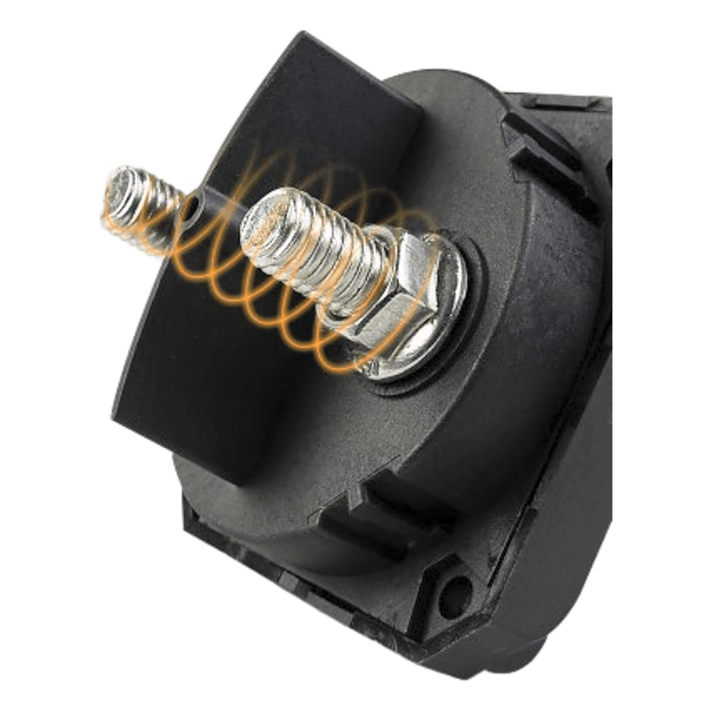 Interruptor Desconexión Batería SEAFLO SFCBS-300-202 / Monocircuito ON-OFF / 275A DC Continuo / 900A DC Arranque / Cobre Estañado / IP68 / Cumple