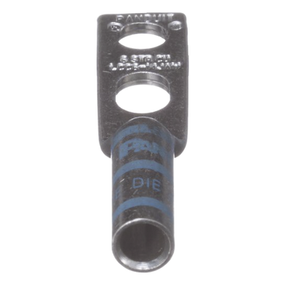 Zapata de compresión LCC6-14JAW-l para cal. 6 Awg, Doble barreno para tornillo prisionero de 1/4, 1 pz