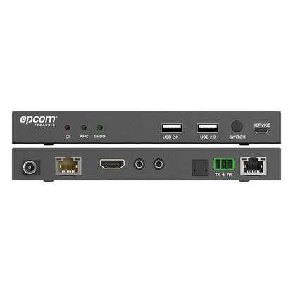 Kit Extensor HDMI | 4K2K@60HZ | HDR 4:4:4 | HDBaseT | 100M | Salida de Audio | HDCP 2.2 | IR Bidireccional | Admite la función USB KVM