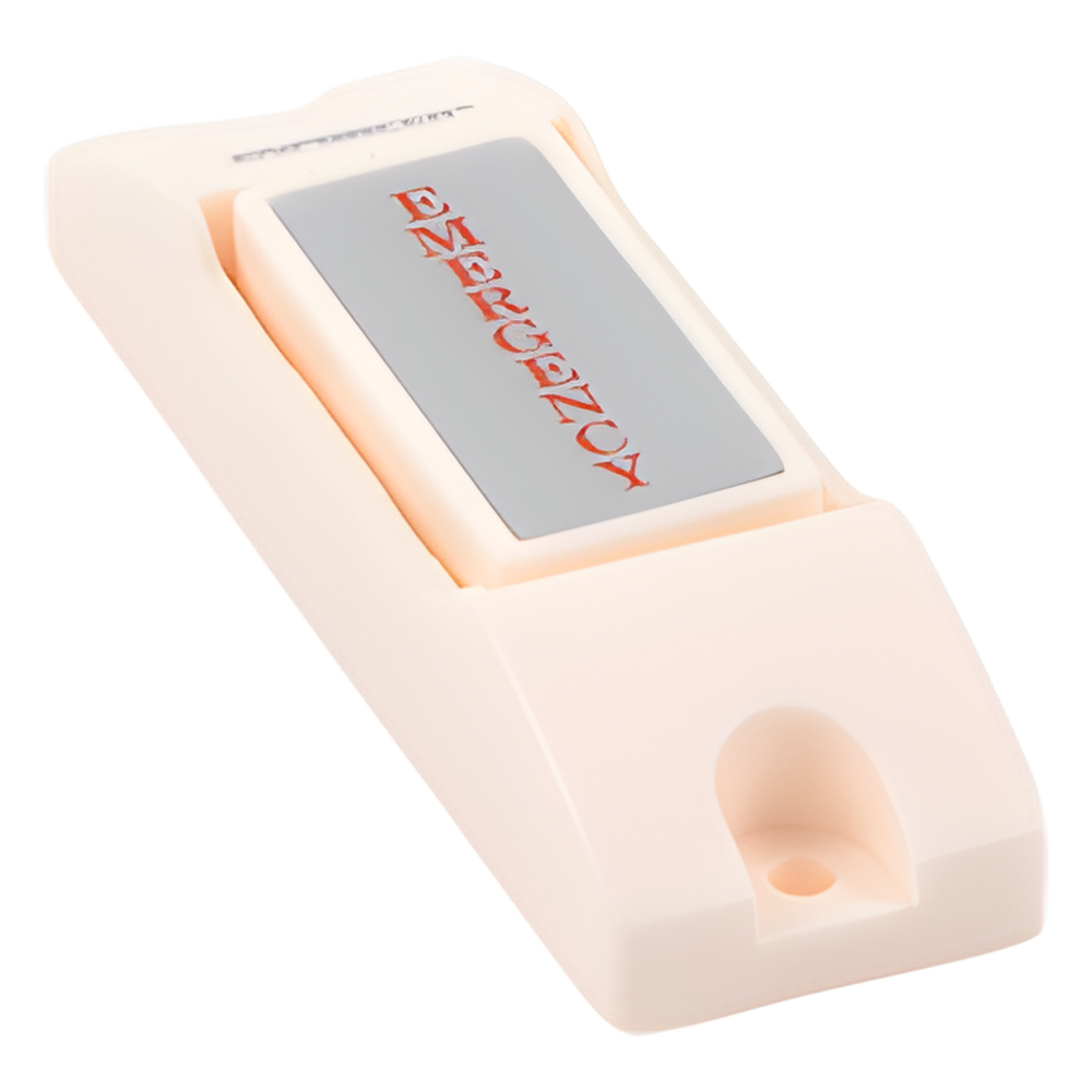 Botón de Emergencia / Botón de Pánico / Ideal como botón de pánico / Montaje de Superficie / Relevador NC/NO Momentáneo / Uso con Sirenas y Estrobos