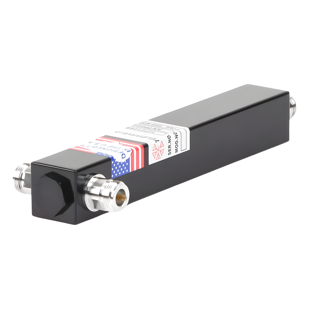 Divisor de Potencia de 2 Vías, 350-600 MHz, 500 W, Conectores N Hembra
