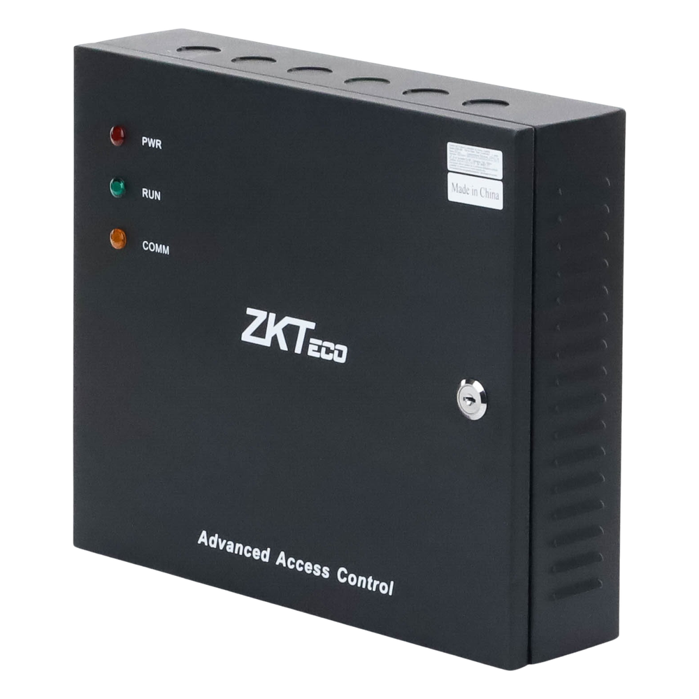 Controlador de Acceso 2 Puertas / 3,000 Huellas 30,000 Tarjetas / TCP/IP / Gabinete y Fuente 12V 5A