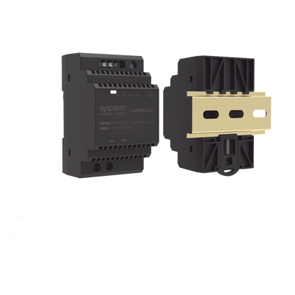 Fuente de Poder Industrial Entrada: 100-240 Vca / Salida: 15 Vcc/ 4 A/ 60 W/ Riel Din