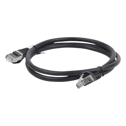 Cable de Parcheo FTP Cat6 - 1.0 Metro (3.28 Pies) - Negro