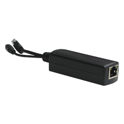 Splitter PoE WI-TEK / Entrada 802.3af/at hasta 30W / Salida 12 Vcc 2A (24W) / Para cámaras IP sin PoE