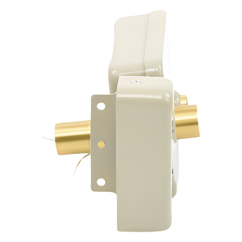 Cerradura Eléctrica con Botón de Salida / Incluye Llave / Exterior / Izquierda