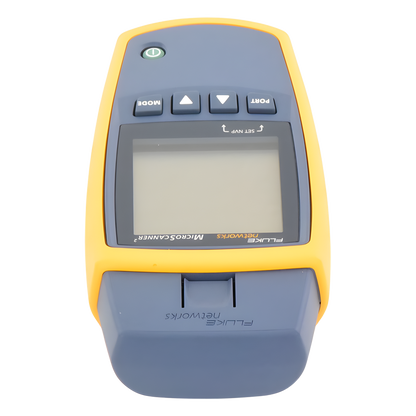 Verificador de Red MicroScanner2, para Comprobación de Redes de Voz, Datos y Video, con Pantalla LCD Retroiluminada