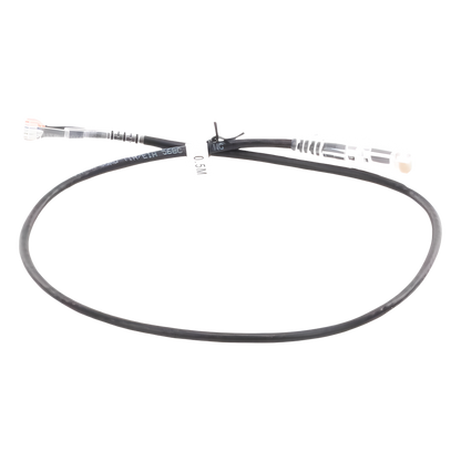 Cable de Parcheo Slim UTP Cat6A - 0.5 Metros (1.64 Pies) Negro, Diámetro Reducido (28 AWG)