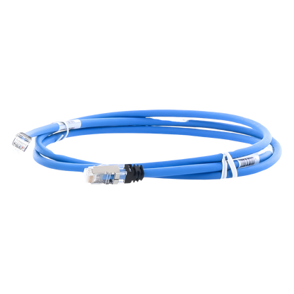 Patch Cord Cat6A, Blindado S/FTP, CM/LS0H, 1.52 Metros (5 Pies), Color Azul