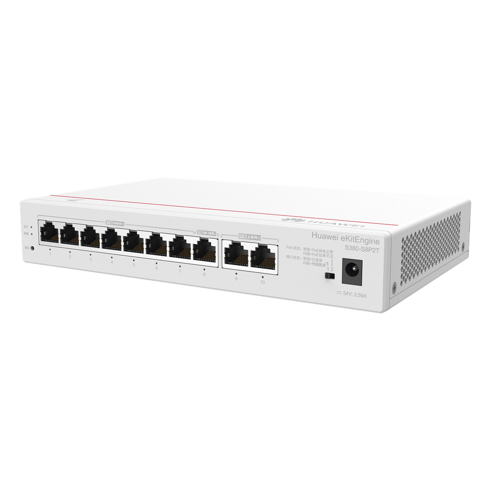 Router eKit / 2 Puertos WAN Gigabit / 1 Puerto LAN/WAN Gigabit / 7 Puertos PoE LAN Gigabit / Presupuesto PoE 124 W / Rendimiento de 2 Gbps
