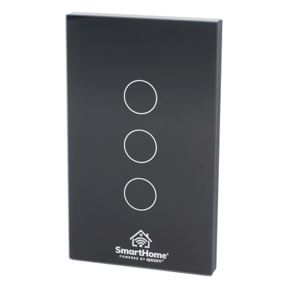(Wifi) Apagador switch inalámbrico WIFI, control de 3 regresos de carga, 110V