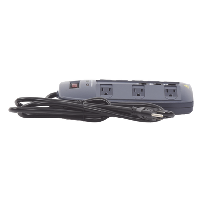 Multicontacto 8 Salidas / 120 VCA 15 A / 2160 Joules / Telco RJ11 / 6 Transformadores Simultáneos