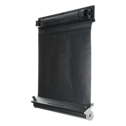 Tapa Ciega Tipo Cortina, Para Rack de 19 in, Ajustable de 4 a 51 UR, Color Negro