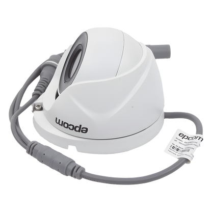 Turret TURBOHD 2 Megapixel (1080p) / METÁLICA / Gran Angular 103° / Lente 2.8 mm / IR EXIR 20 Mts / Exterior IP66 / TVI-AHD-CVI-CVBS / dWDR