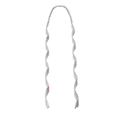 Remate Preformado de Acero Galvanizado para Fibra Mini-ADSS de 24 hilos, diámetros 7.5 - 8 mm
