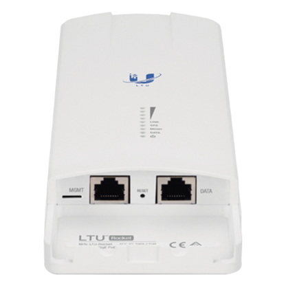 Radio Estación Base PtMP LTU™ Rocket, hasta 600 Mbps, 5 GHz (4.9 - 6.2 GHz), con filtrado de RF patentado y GPS sync para un rendimiento superior