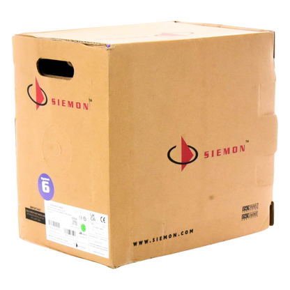 Bobina de Cable UTP Reelex, de 4 Pares, Alto Desempeño Cat6, LS0H (Bajo Humo, Cero Halógenos), Color Violeta, 23 AWG, 305 Metros (1000 Pies)