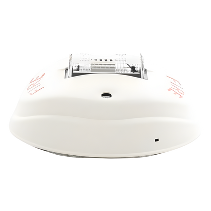 Sirena Estrobo 24 Vcd, Instalación en Techo, Multi Candela, Color Blanco (0500-06110)