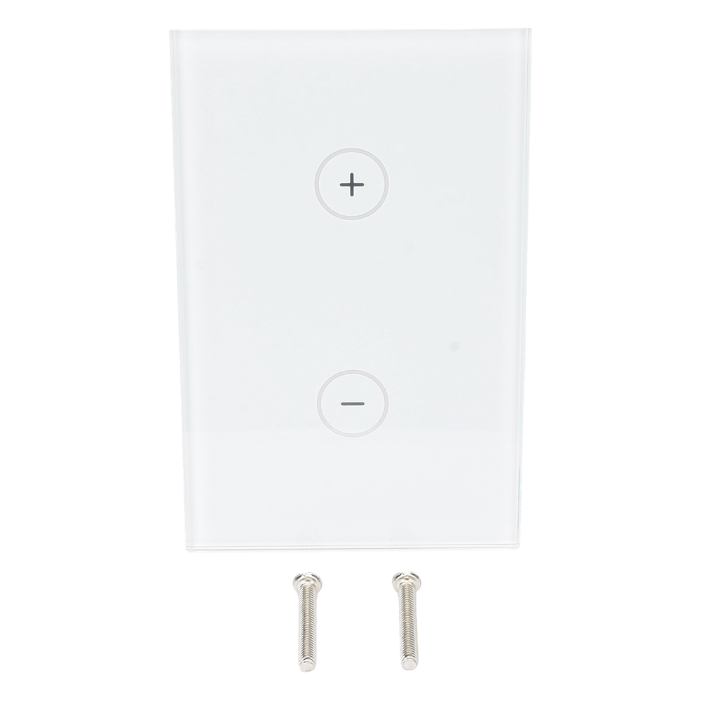 (ZWAVE) Dimmer panel táctil touch inalámbrico Zwave Plus. Compatible con Hubitat HC8, Álula M2M, otros