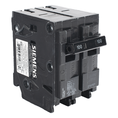 Interruptor automático enchufable tipo QP 2 polos, 100 amp
