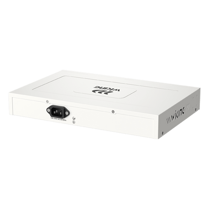 Switch no administrable PoE WI-TEK /16 Puertos 10/100 Mbps PoE af/at / 2 Puertos Uplink Gigabit / 1 Ranura SFP 1000 Mbps / Presupuesto 180 W / Puerto
